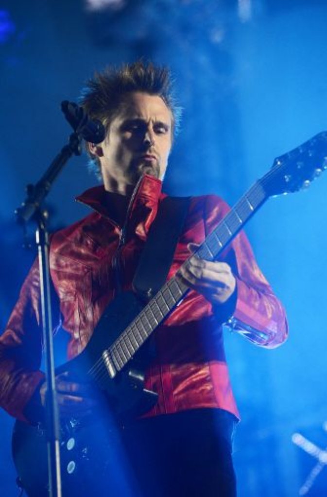 Matthew Bellamy – Frontsänger der britischen Rockband "Muse".