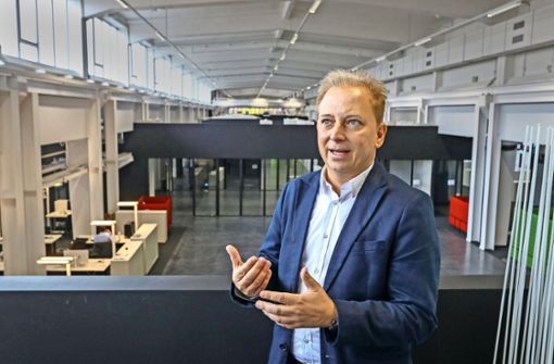 Thilo Koslowski, Chef der Porsche-Digital-GmbH in Ludwigsburg. Foto:  