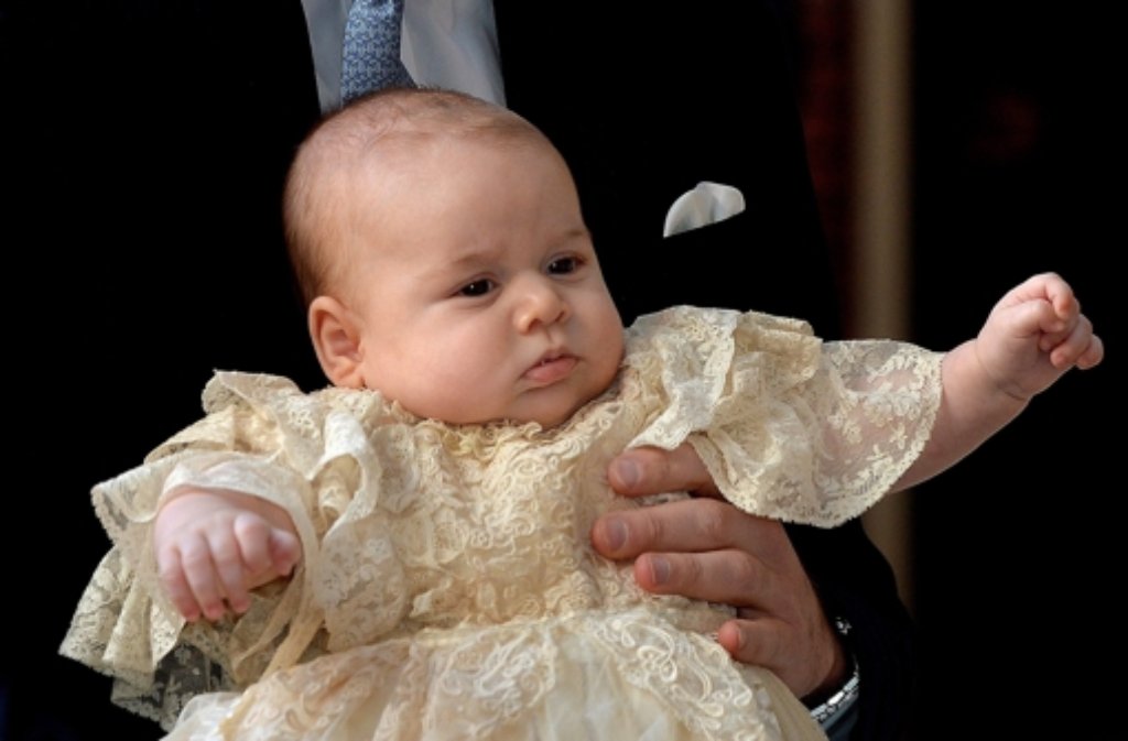 Entzückender Hosenmatz: Prinz George ist der Sohn von Prinz William und Herzogin Kate und steht in der britischen Thronfolge an Rang drei.