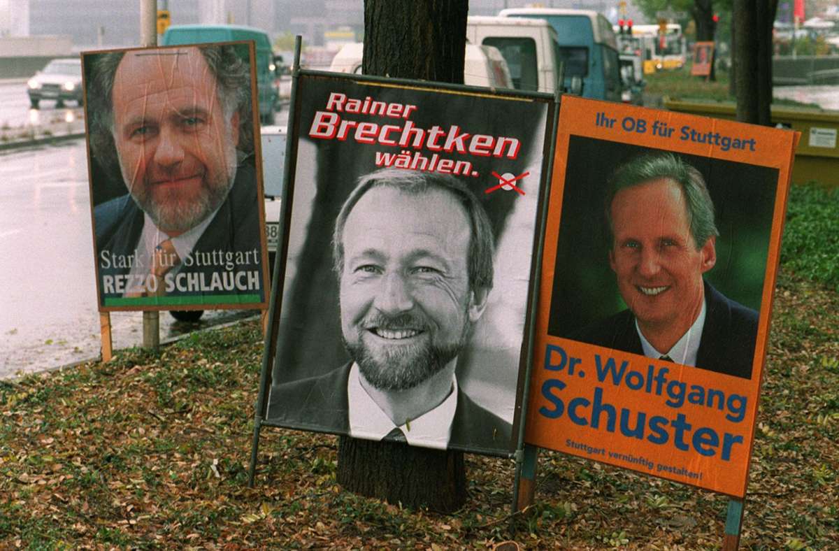 1996 wollten Schlauch, Brechtken und Schuster Nachfolger von Rommel werden.