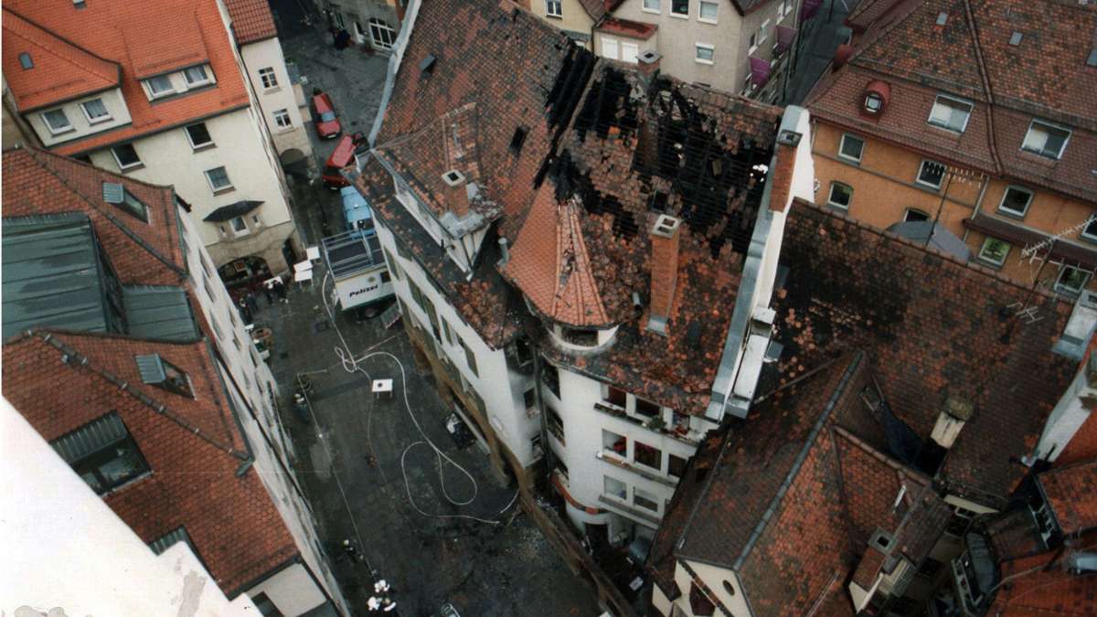 Brand in der Stuttgarter Geißstraße: Gedenken an eine furchtbare Nacht
