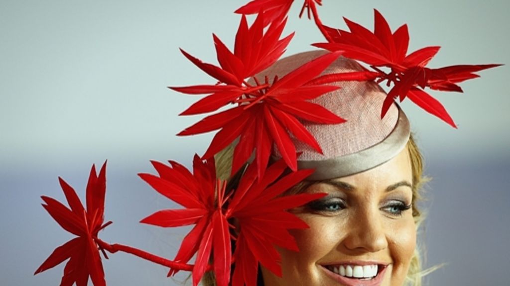 Ladies Day beim Melbourne Cup: Die Damen zeigen Mut zum farbigen Hut
