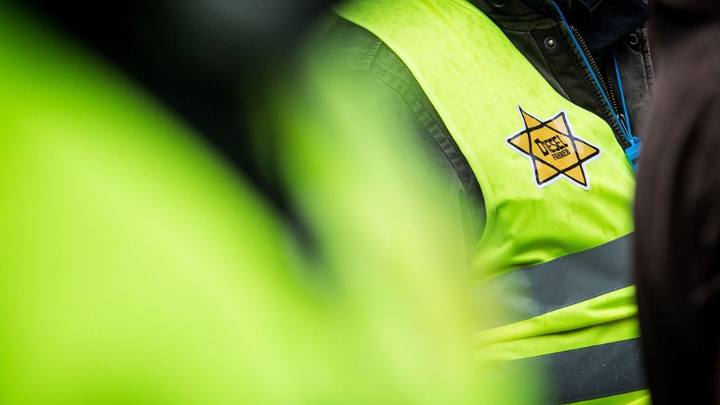 Diesel-Anhänger provoziert in Stuttgart mit „Judenstern“: Israelitische Religionsgemeinschaft ist empört