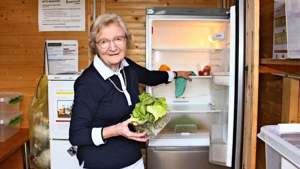 Foodsharerin mit 83 Jahren aus Stuttgart: Wer den Krieg erlebt hat, schmeißt kein Essen weg