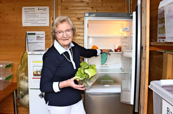 Foodsharerin mit 83 Jahren aus Stuttgart: Wer den Krieg erlebt hat, schmeißt kein Essen weg