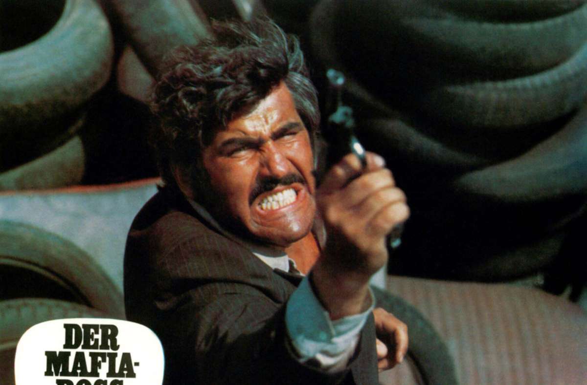 Und wieder ein Bösewicht: Adorf in dem italienischen Polizeifilm „Der Mafia-Boss“, 1972