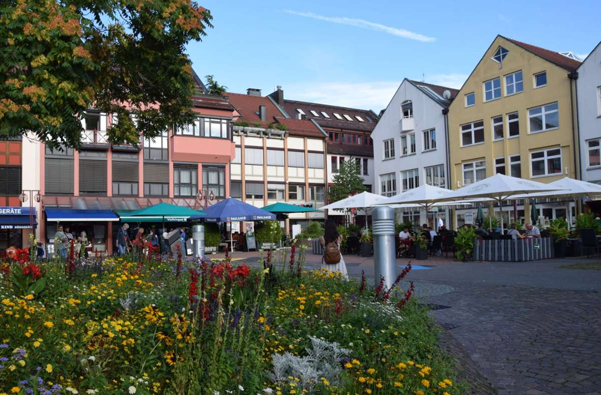 Der Vaihinger Markt soll attraktiver werden. Foto: Alexandra Kratz/Archiv