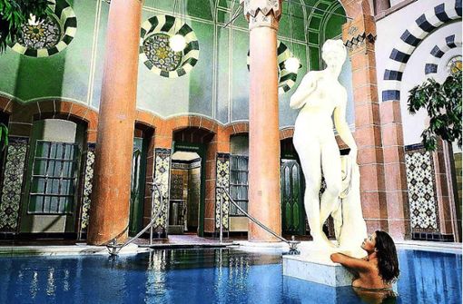 Im Palais Thermal in Bad Wildbad wird größtenteils nackt gebadet. Foto: Bad Wildbad Touristik