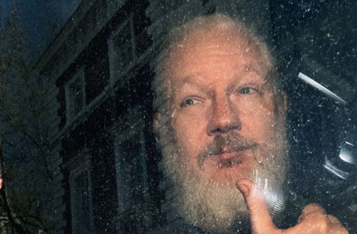 Julian Assange musste am 11. April sein Asyl in der ecuadorianischen Botschaft in London verlassen. Foto: dpa
