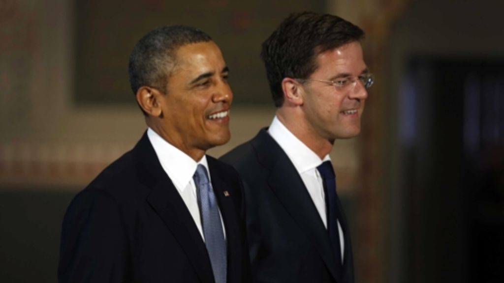 Obama in Den Haag: Russland wird bezahlen müssen