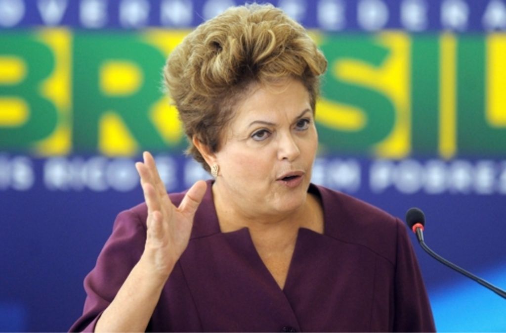 Platz 4: Brasiliens Präsidentin Dilma Rousseff
