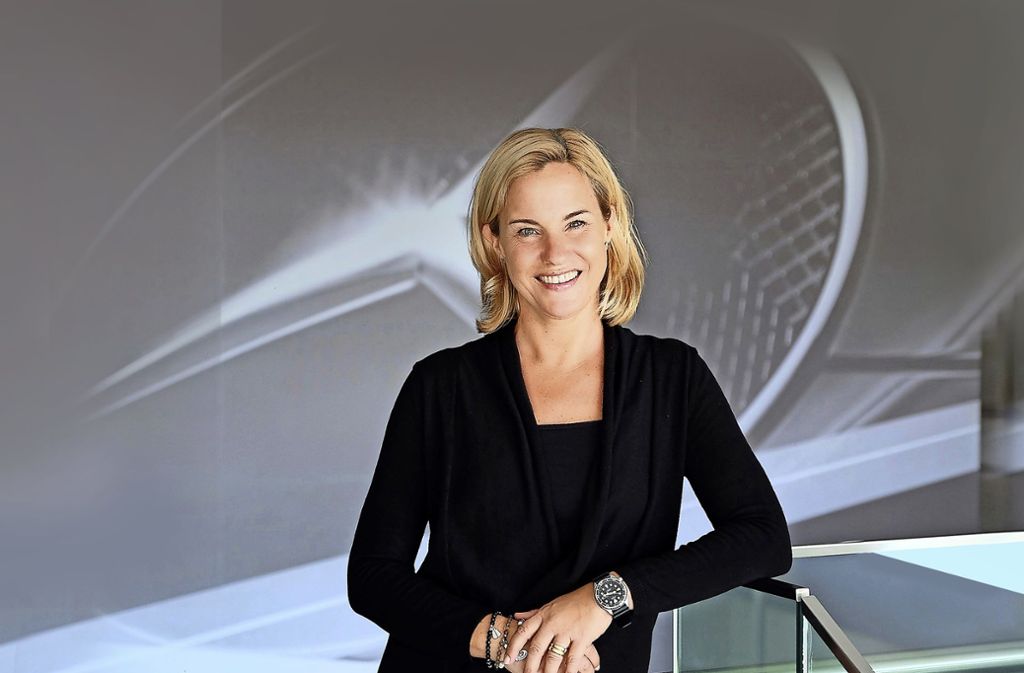 Britta Seeger ist seit einem Jahr im Daimler-Vorstand und Vertriebschefin der Daimler-Autosparte Mercedes-Benz Cars.