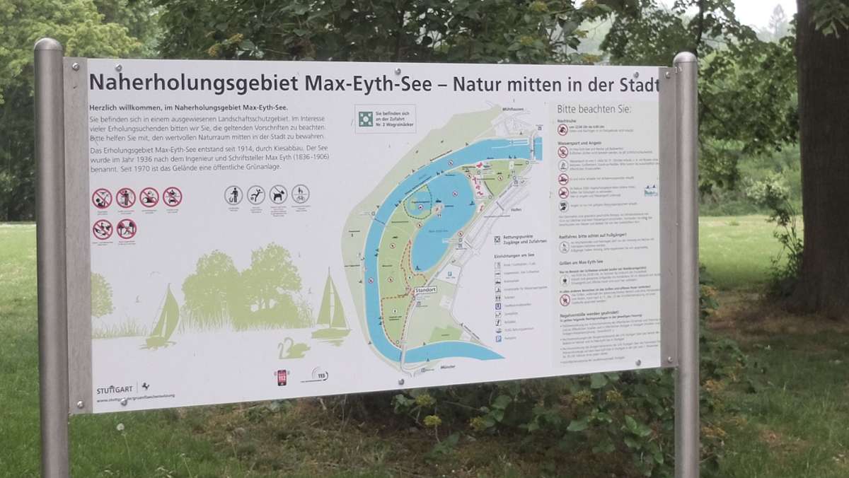 Freizeit in Stuttgart: Mehr Kontrollen am Max-Eyth-See gefordert