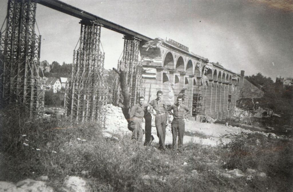 Der funktionsfähige Viadukt in Bietigheim.