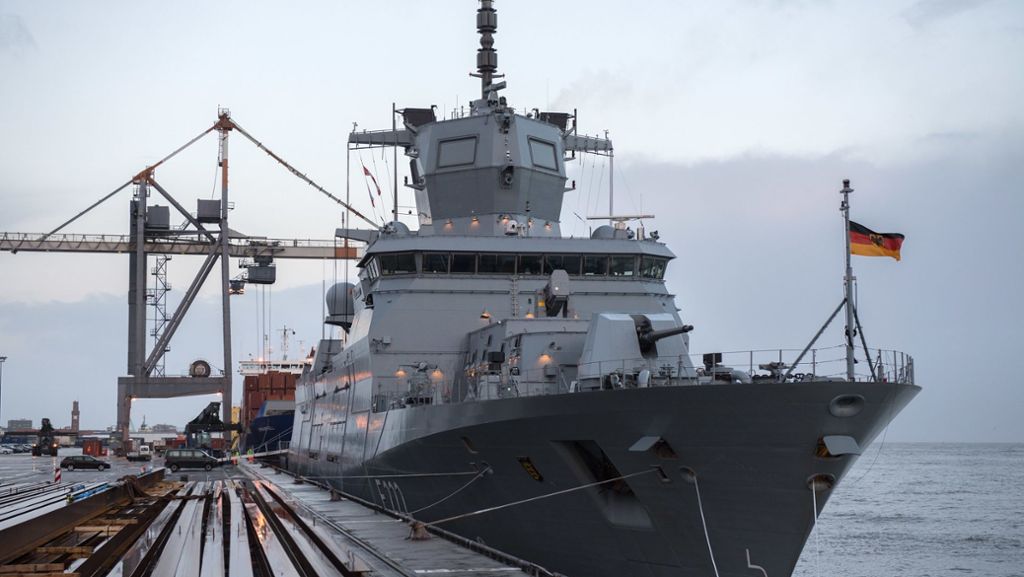 Fregatte „Baden-Württemberg“: Neue Kampfschiff muss wieder in die Werft