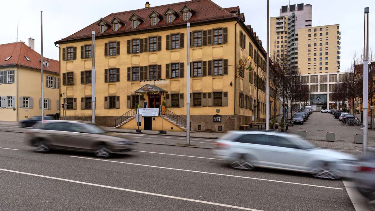  Das Gebäude an der umtosten Ludwigsburger B 27 hat eine große Vergangenheit, große Namen inklusive. 