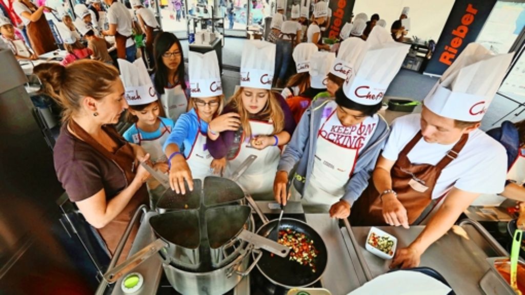 Kinder- und Jugendfestival Stuttgart: Gemeinsam kochen, essen und genießen