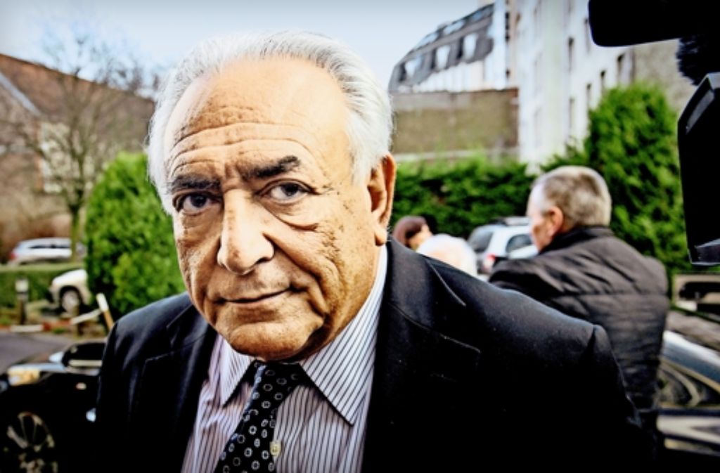 Dominique Strauss-Kahn hat sich vor Gericht immer selbstbewusst gezeigt. Foto: AFP