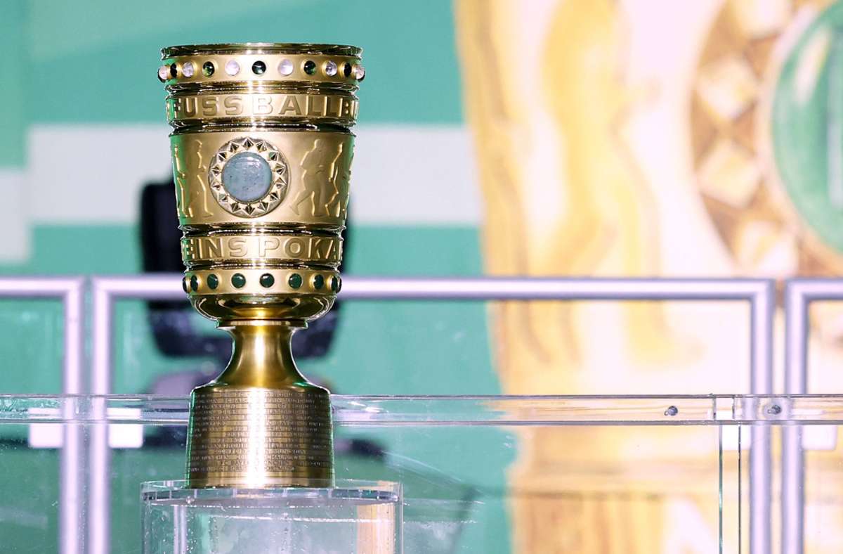 In der vergangenen Saison hat RB Leipzig den Pokal gewonnen, nach dem Sieg im Finale über den SC Freiburg. Foto: IMAGO/Laci Pereny