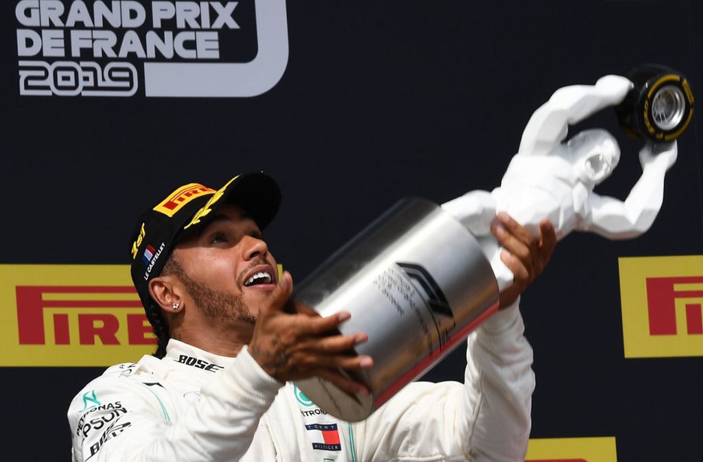 Der Dauersieger Lewis Hamilton