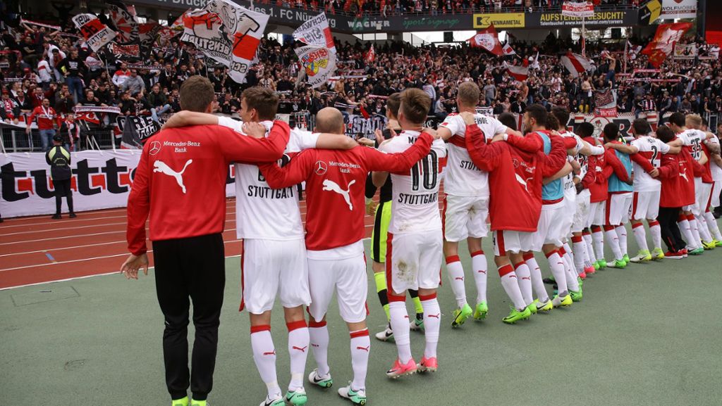 Netzreaktionen zu VfB Stuttgart beim 1. FC Nürnberg: So feiern die VfB-Fans den Last-Minute-Sieg