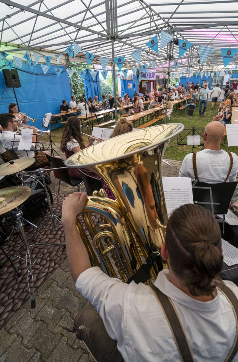 100 Jahre feiert der Musikverein Rutesheim am Wochenende mit einem Weißbierfest.