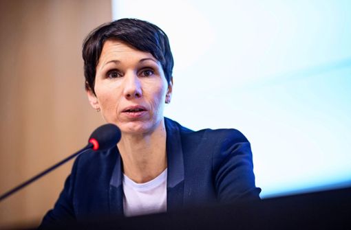 Seit 16 Jahren sitzt Judith Skudelny für die FDP im Gemeinderat von L-E. Außerdem ist sie Bundestagsabgeordnete sowie Generalsekretärin im Land. Foto: dpa/Sebastian Gollnow