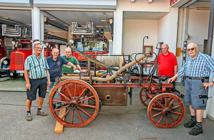 Esslinger Feuerwehroldtimerfreunde: Historische Schätze gehegt und gepflegt