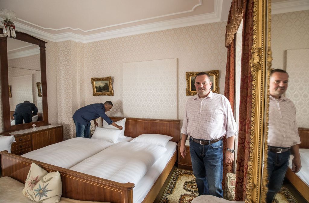Das Zimmer 10, in dem Elvis wohnte: Seit Kurzem kann man in dem komplett renovierten und als Hotel neu eröffneten Haus aus dem Jahr 1888 das berühmte Zimmer wieder buchen.