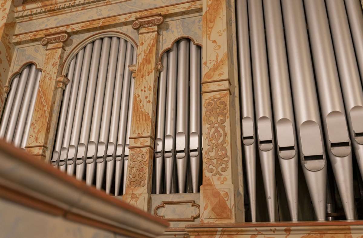 Die pittoreske Orgel.