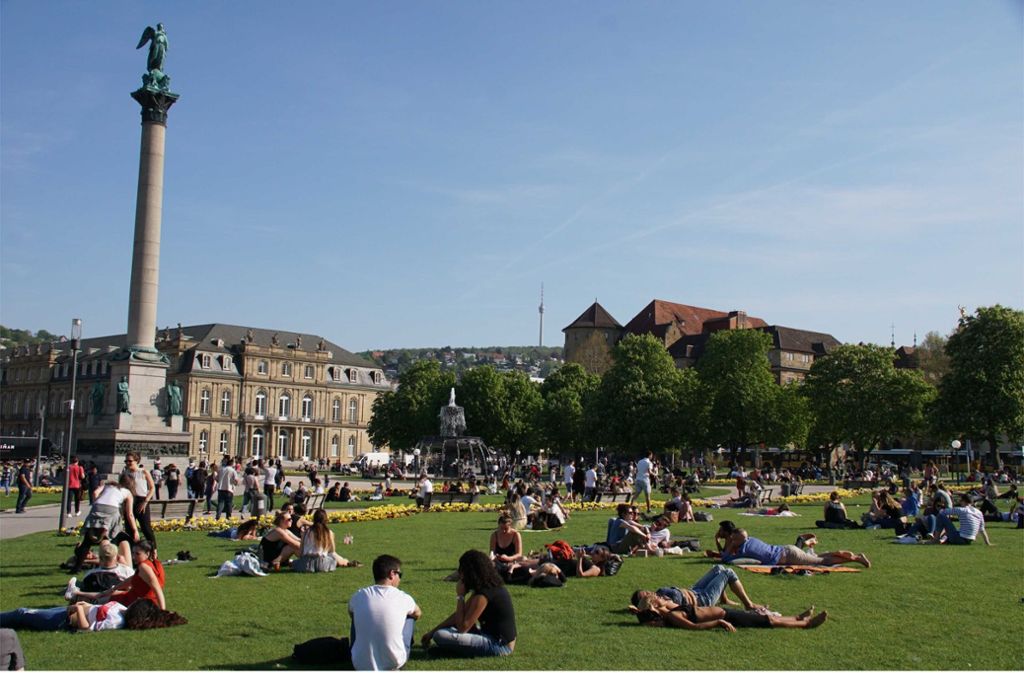 Am Wochenende können wir uns in Stuttgart wieder über sommerliche Temperaturen freuen. Bis zu 30 Grad sind möglich.