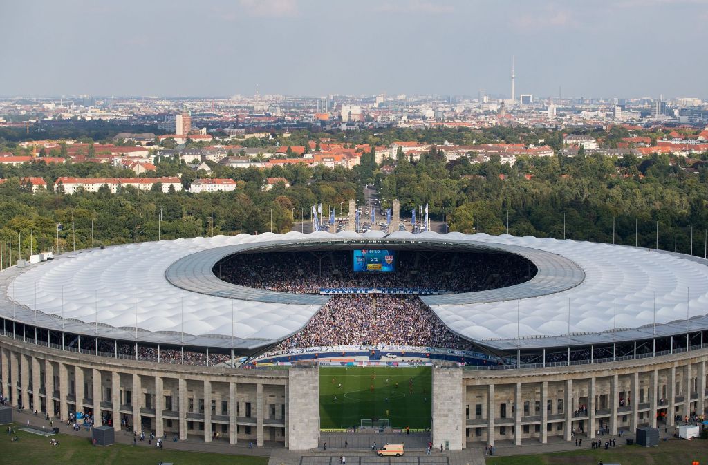 Platz 7: Hertha BSC – Zuschauerschnitt: 50.267, Auslastung: 67,3 Prozent