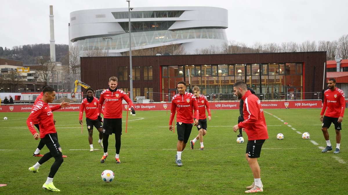 Trainingsauftakt beim VfB Stuttgart