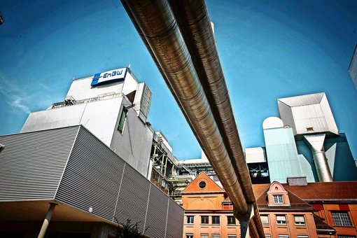 Das Kraftwerk Münster versorgt die  Landeshauptstadt in der kalten Jahreszeit mit Fernwärme. Foto: Achim Zweygarth