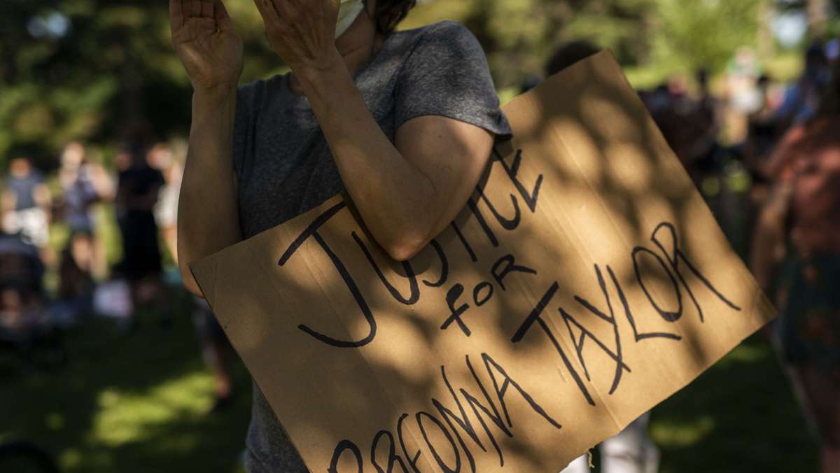 Nach Tod von Breonna Taylor in den USA: Schüsse bei Mahnwache – ein Toter