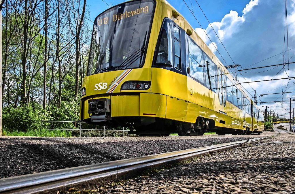 Seit 18 Monaten fahren die Bahnen der U 12 bis nach Dürrlewang. Vom 10. Dezember an verkehren 80-Meter-Züge. Foto: Lichtgut/M. Kovalenko