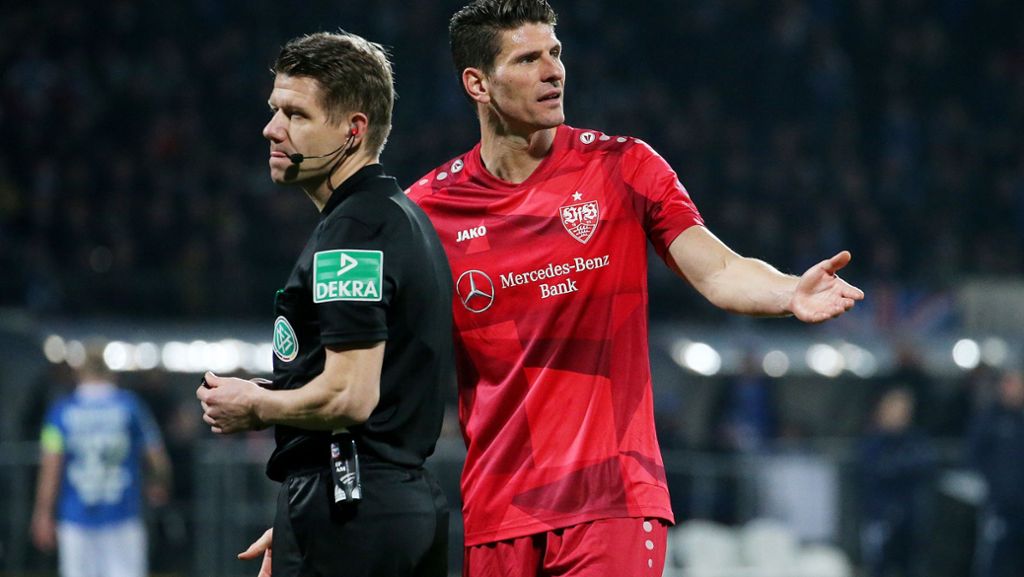 Stürmer des VfB Stuttgart: Mario Gomez verzichtet auf Besuch im Video-Keller