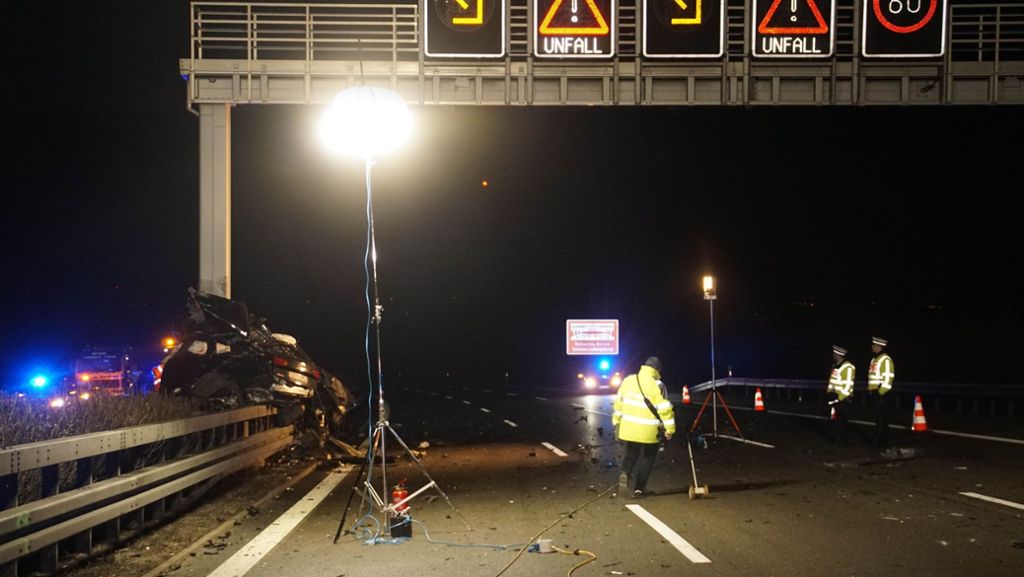 Autobahn 81 Richtung Stuttgart: Zweiter tödlicher Unfall auf der A 81