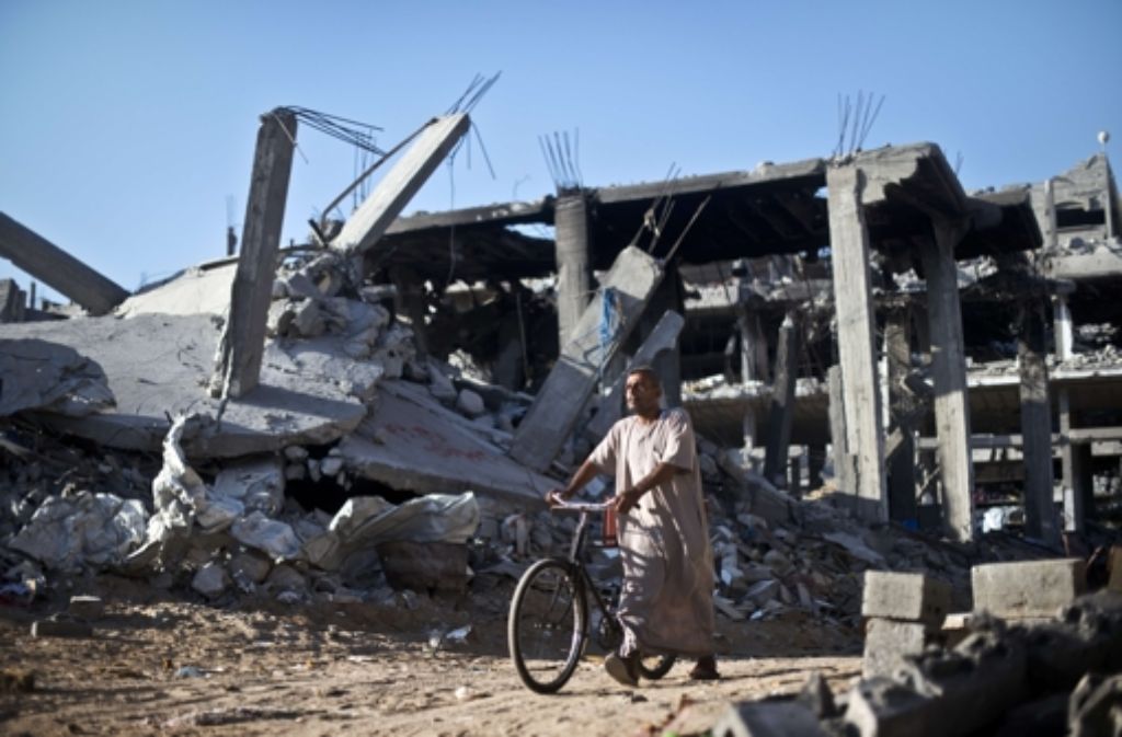 Die Menschen im Gazastreifen bleiben vorerst von weiteren Angriffen verschont. Foto: AFP