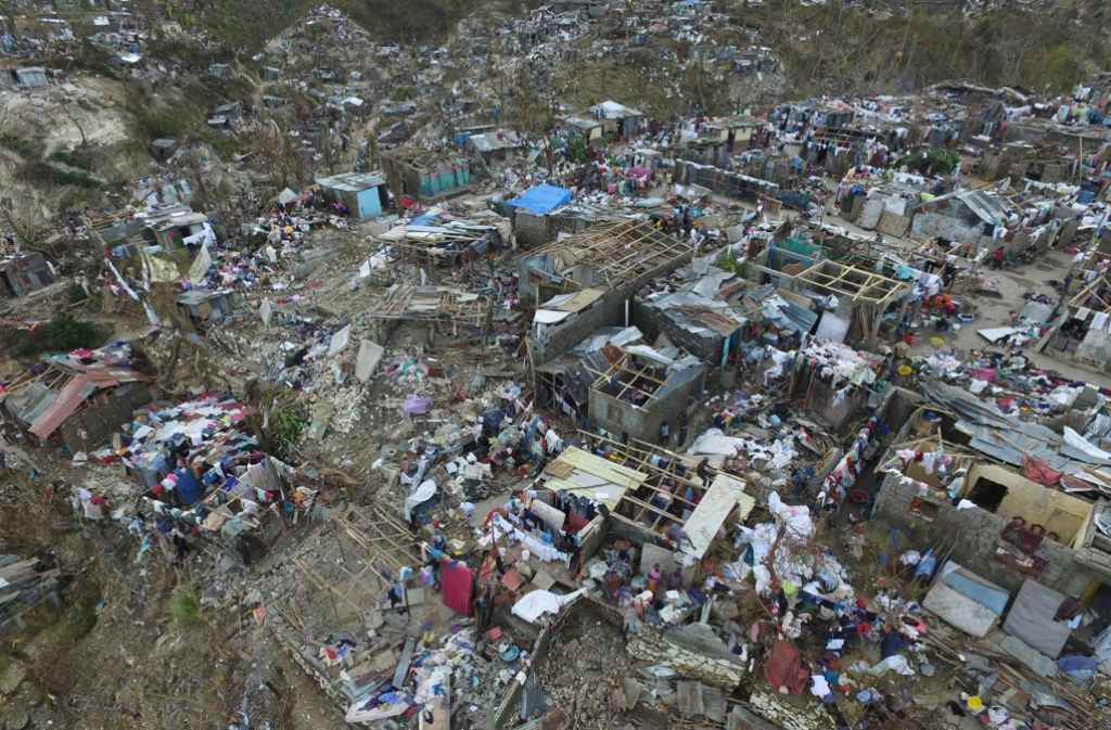 Weitaus schlimmer hat es Haiti getroffen.
