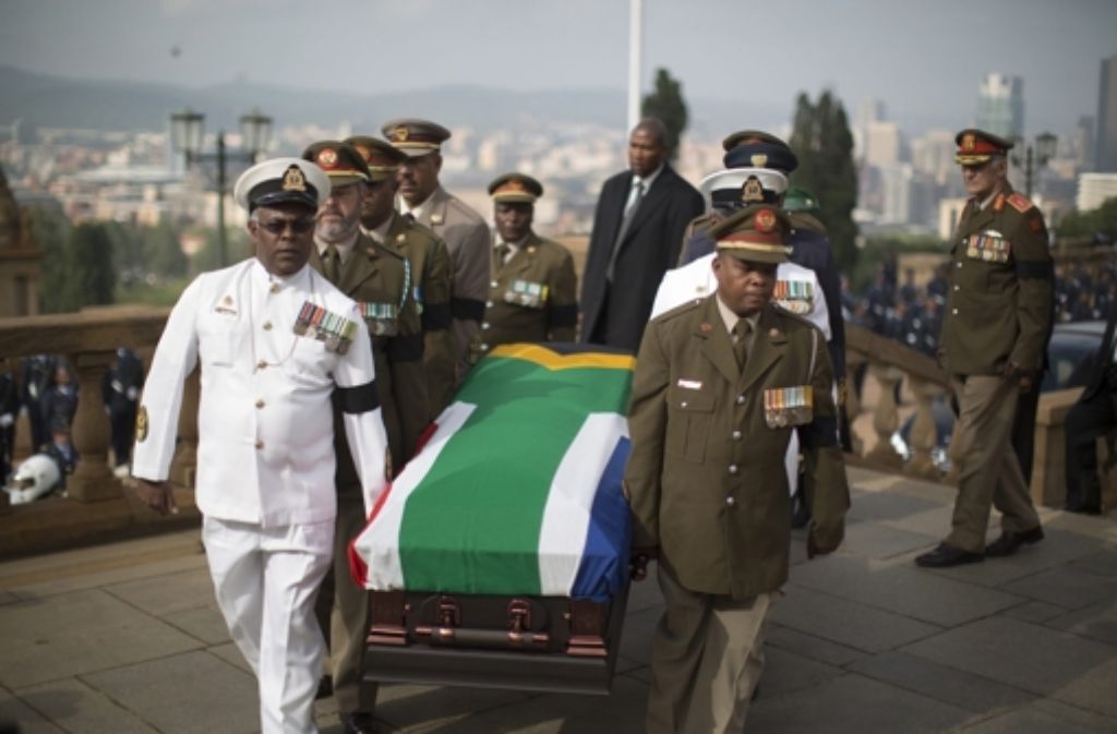 Abschied von Nelson Mandela in Pretoria