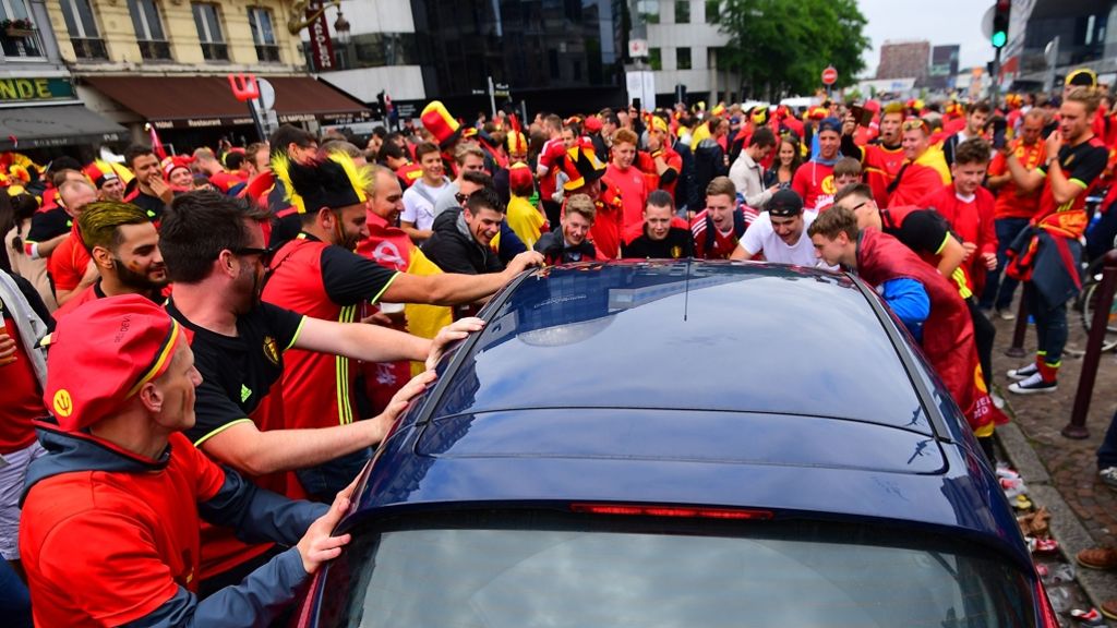 Duell mit Belgien bei Fußball-EM: „Komplettes Chaos“ – verpassen Wales-Fans das Viertelfinale?