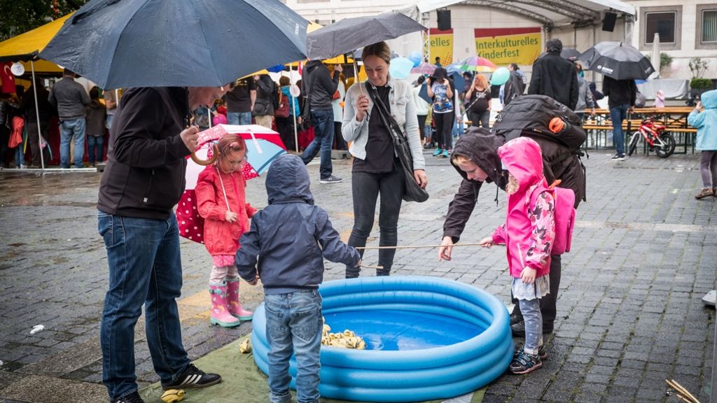 Interkulturelles Kinderfest auf dem Marktplatz: Ein Fest  für Stuttgarts  Kinder