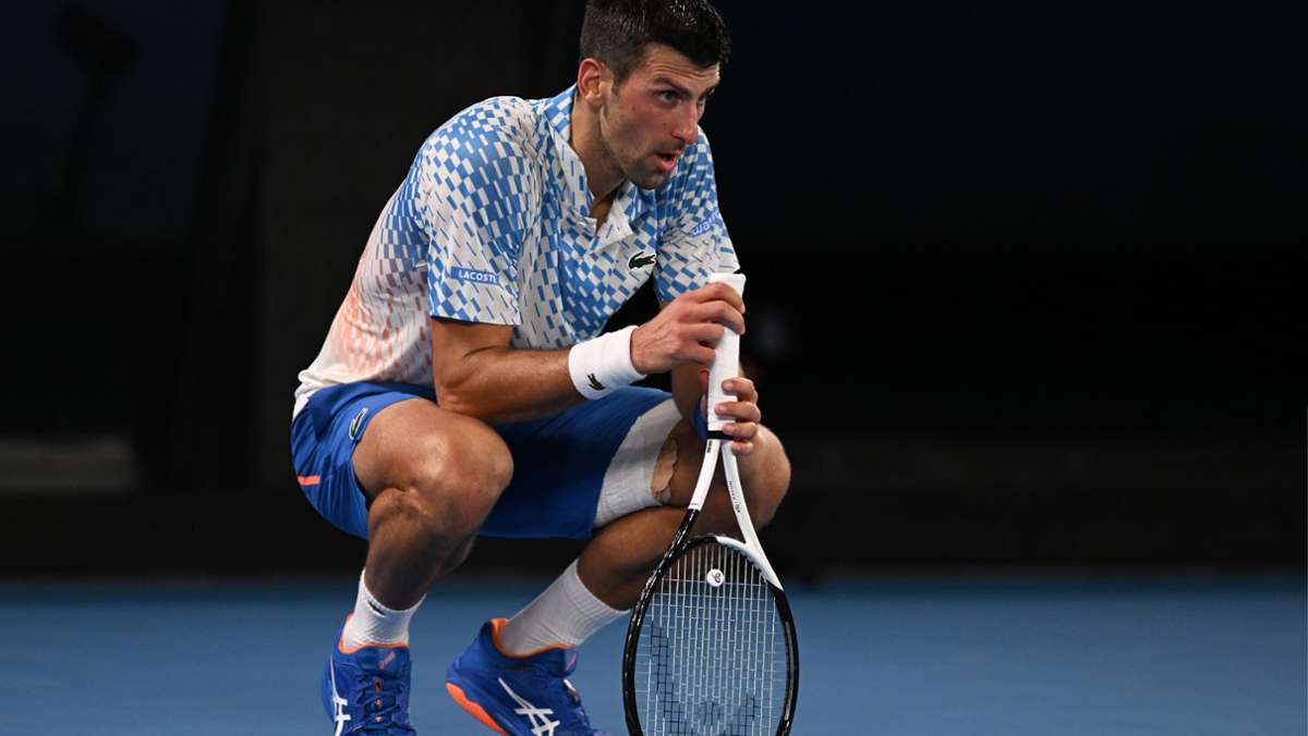 Finaleinzug bei den Australian Open: Novak Djokovic trotzt dem Skandal um seinen Vater