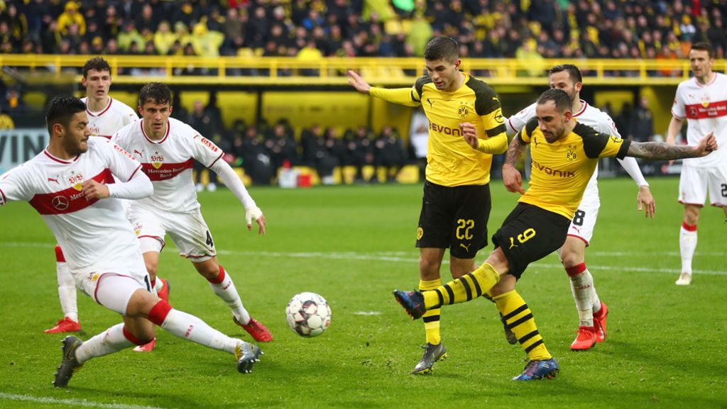 Borussia Dortmund gegen VfB Stuttgart: VfB verliert trotz guter Leistung in Dortmund