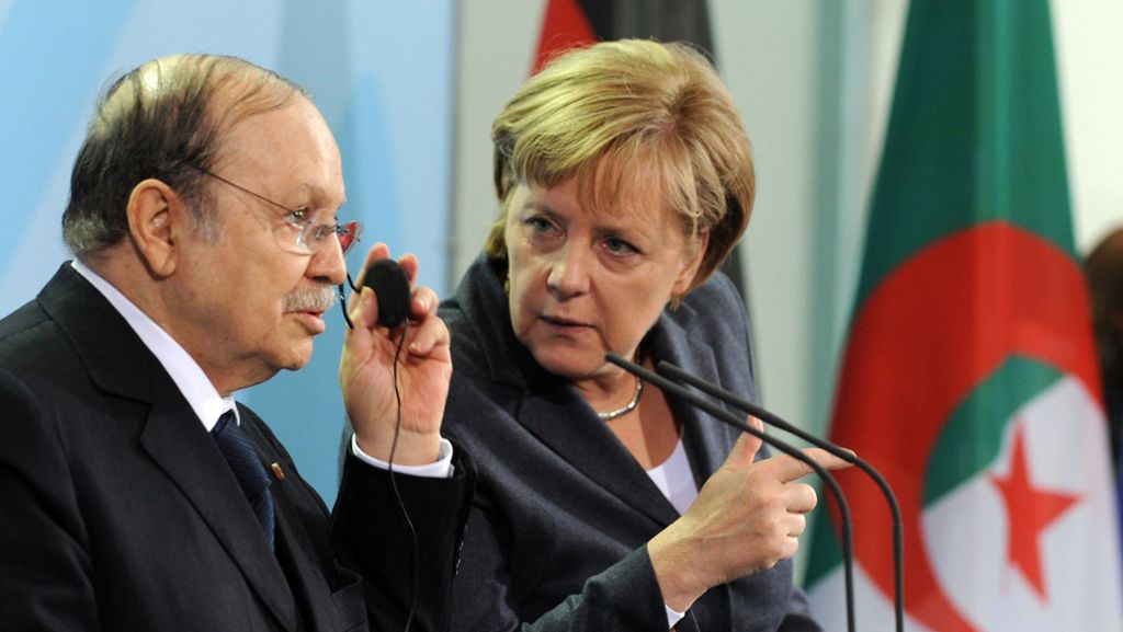 Wegen Krankheit von Bouteflika: Angela Merkel reist nicht nach Algerien