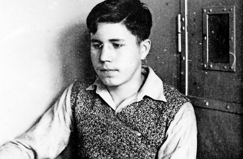 Als Jugendlicher gehörte Gasparitsch  der Widerstandsgruppe G  an. Der Ostheimer blieb sein Leben lang Humanist und Kommunist. Foto: Archiv