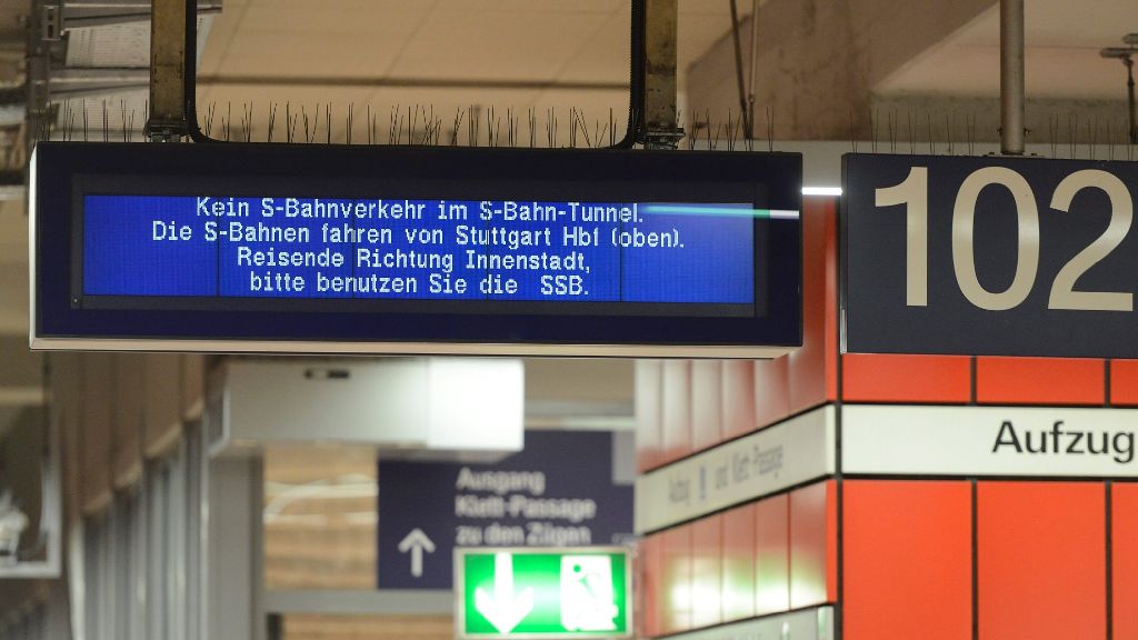 S-Bahnnetz in Stuttgart: Ballon legt erneut S-Bahn lahm