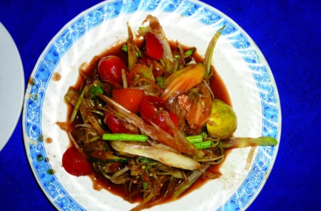 „Salat“, Vientiane, Laos