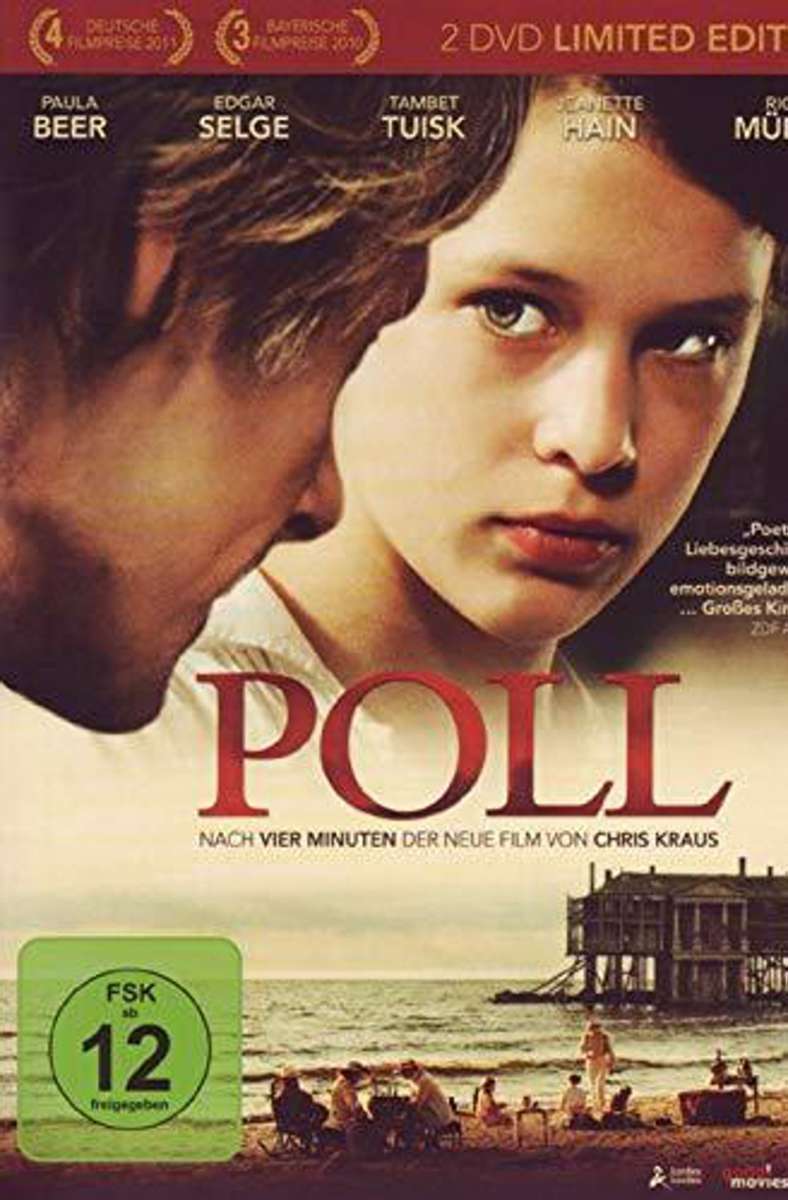 „Poll“ (2010): Paula Beer hatte ihren ersten großen Auftritt in diesem Historienfilm am Vorabend des ersten Weltkrieges. Sie spielt eine Jugendliche, die nach dem Tod ihrer Mutter zu ihrem Vater an die einsame estnische Ostseeküste muss.